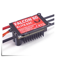 Elite Falcon 80HV 12S Opto Brushless ESC w/Telemetry & Advance Features (Jeti EX, HoTT, S.Bus2)