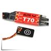Elite T70 ESC Electronic Dual Power Redundant Switch, Telemetry Expander w/Backup Battery Management (Jeti EX, Graupner HoTT, Futaba S.Bus2, PowerBox)