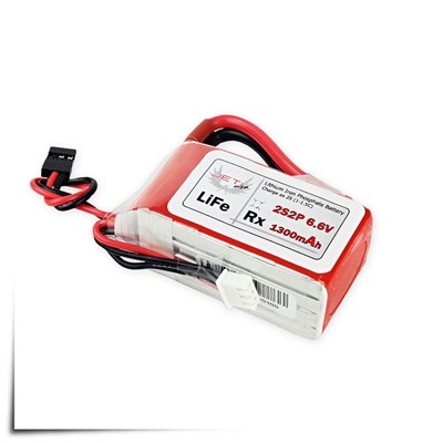 Jeti Receiver Battery Pack 1300mAh 6.6V LiFe