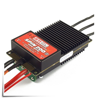 Jeti Spin Pro 200 Opto Brushless ESC with Telemetry