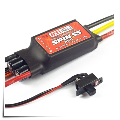 Jeti Spin Pro 55 Brushless ESC with Telemetry