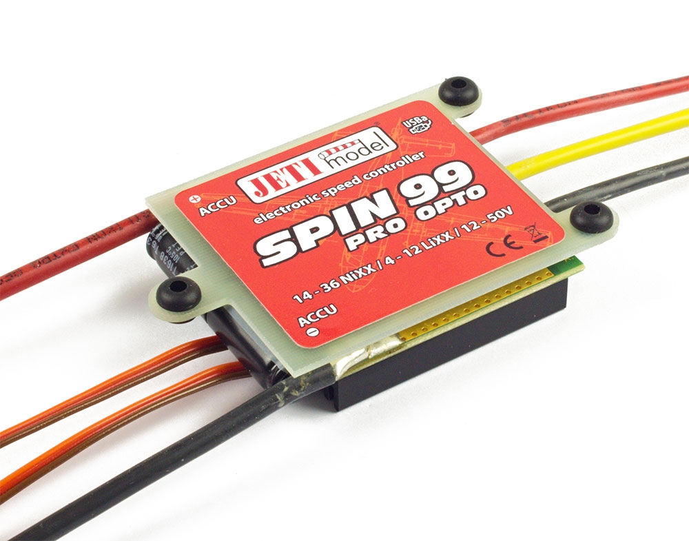 Jeti Spin Pro 99 Opto Brushless ESC with Telemetry
