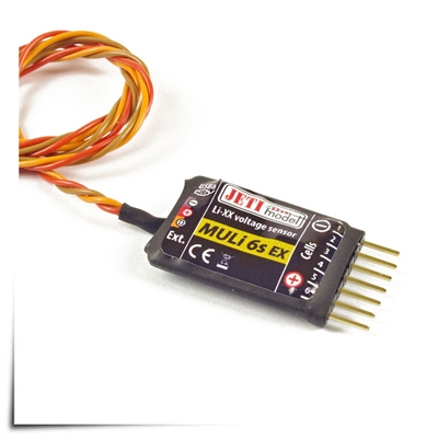 Jeti Telemetry Sensor Li-Poly Battery MULi 6s EX