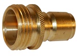 MALE GARDEN HOSE QUICK COUPLER