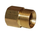 22 MM X 15 MM X 3/8" FPT Adapter