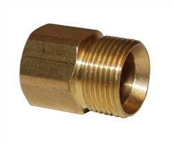 22mm x 15mm x 3/8" FPT Adapter