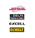 Devilbiss Excell Dewalt Delta Porter Cable