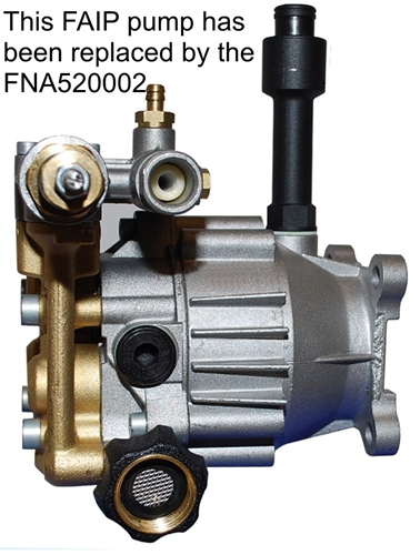 PP−「P」 FAIP MTPO93503 -Â¾â€ Horizontal Shaft Power Washer Pump