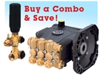 AR RCA2G22E-F8 Triplex Pressure Washer Pump in Combo With Unloader