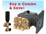 AR RRA4G30E-F17 Triplex Pressure Washer Pump in Combo with Unloader