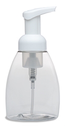 Foamer Bottle & Pump Combo - 250 ml - Oval - White Pump