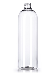 Bottle - Plastic - Cosmo Round - Clear - 28/410 - 32 Oz (Set of 79)