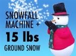 Snowfall Machine plus 15 lbs Instant Snow