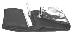 Eureka Cloth Bag Black With Latch Coupling Patch Dirt Trap