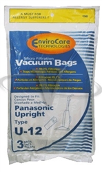 Panasonic Bag Paper U-12 Micro 3 Pack Envirocare