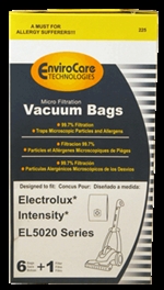 Electrolux Bag Intensity EL5020 6 Bags + 1 Filter Envirocare