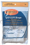 Riccar Bag Paper Supraquick 6 pack Micro Lined Envirocare