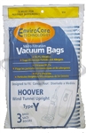 Hoover Type Y micro-filtration vacuum bags 3-pack by EnviroCare for WindTunnel uprights