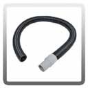Sandia 10-0024-COM, Complete 4 ft. Vacuum Hose with Cuff (1-1/2" Diameter) Part for Raven Backpacks and Hip Vacuums