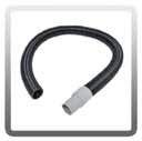 Sandia 10-0024-COM complete 4 foot 1-1/2 inch vacuum hose with cuff for Raven backpack and hip vacuums
