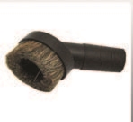 Sandia 3-inch round dust brush vacuum attachment for backpack vacuum wands