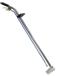 Sandia 10-0455 stainless steel dual-jet spotting and upholstery wand for portable carpet extractors.