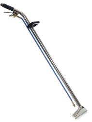 Sandia 10-0455 stainless steel dual-jet spotting and upholstery wand for portable carpet extractors.