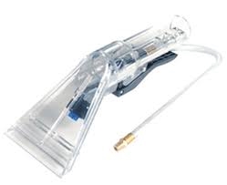Sandia 10-0500-E 4-inch clear-view plastic upholstery hand tool with external hose connection for carpet extractors