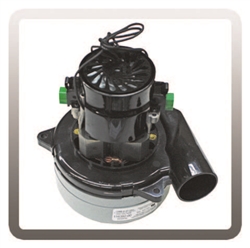 Sandia 10-0811-COM 2-stage extractor vacuum motor with gasket for Sniper carpet extractors
