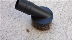 ProTeam 100110 horsehair round dust brush with adapter for backpack vacuums