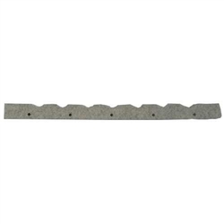 ProTeam 14 inch scalloped replacement felt strip for hard surface floor tools 100144 and 106194, part 100146