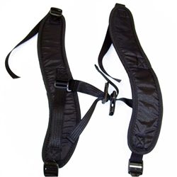 ProTeam 100356 replacement shoulder strap assembly set with adjustment and sternum buckles for backpack vacuums