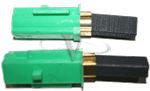 Genuine ProTeam 100424 carbon motor brush set, 928 watt, sold as a pair