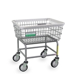 R&B Wire Antimicrobial Laundry Cart # 100E/ANTI