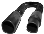 ProTeam 101184 black stretch vacuum hose with 1.25-inch cuffs for ProClean Alpine and TailVac