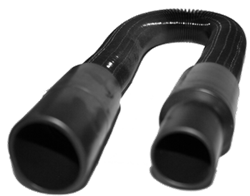 ProTeam 101184 black stretch vacuum hose with 1.25-inch cuffs for ProClean Alpine and TailVac
