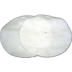 ProTeam 101220 high filtration dome filter discs two pack for ProVac, Sierra, Everest and AviationVac backpack vacuums