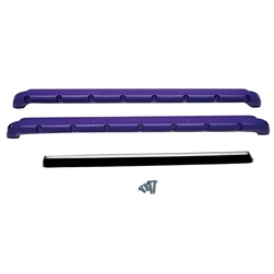 ProTeam 101445 Retro Kit with replacement bumper and brush for the 14-inch EZ Glide hard-floor vacuum tool