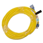 Generic yellow 50-foot 925Y replacement power cord with lighted ends for ProTeam backpack vacuums