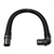 ProTeam 103048 black static-dissipating backpack vacuum hose with 1.5-inch 90-degree cuffs
