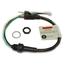 ProTeam 103181 18 inch power cord pigtail assembly with strain relief for Sierra backpack vacuum