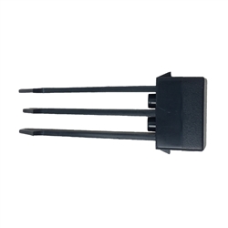 ProTeam 104232 bag cover release latch replacement part for ProForce and ProCare 15XP upright vacuums