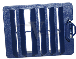 ProTeam 104785 blue side exhaust filter cover for ProCare and ProForce 15XP upright vacuums