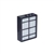 ProTeam 105136 HEPA media side exhaust filter for ProCare 15 and 15XP upright vacuums