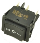 ProTeam 105147 on off rocker switch, 3 position 6 terminal, for ProCare and ProForce 1500 15XP upright vacuums