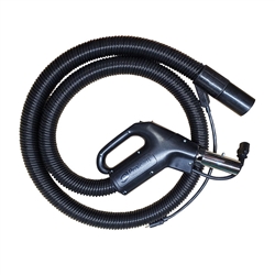 ProTeam 106438 78-inch electrified vacuum hose with black pistol-grip handle and on/off switch