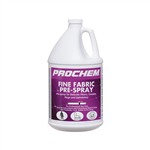 Prochem, Upholstery Cleaning, Fine Fabric Prespray, Case of 4, 1 Gallon Jugs