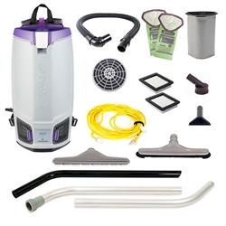 PROTEAM GoFit 10, 10 qt. Backpack Vacuum w/ Remediation Tool Kit, 107695