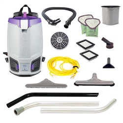 GoFit 6, 6 qt. Backpack Vacuum w/ Remediation Tool Kit, 107703