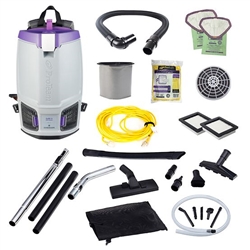 GoFit 6, 6 qt. Backpack Vacuum w/ Pest Management Tool Kit, 107704